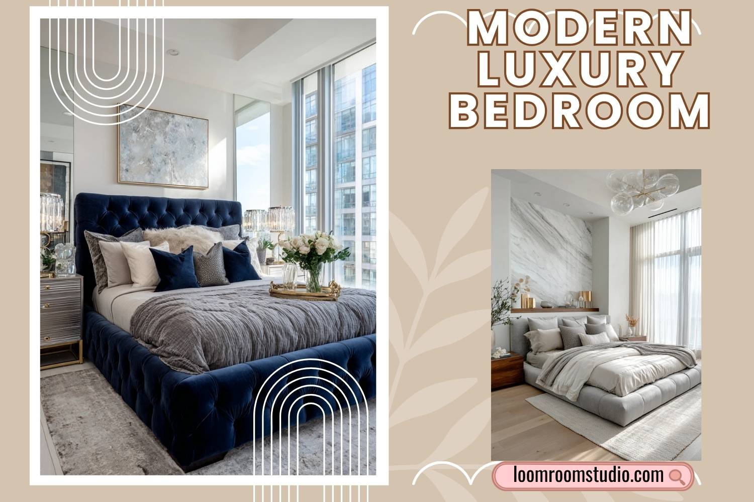 modern luxury bedroom