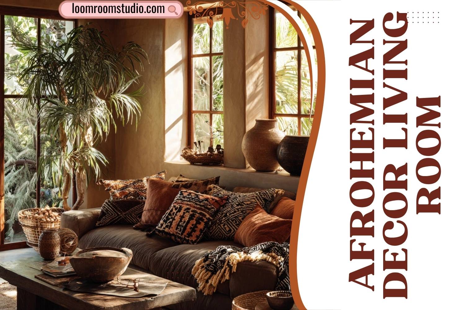 afrohemian decor living room