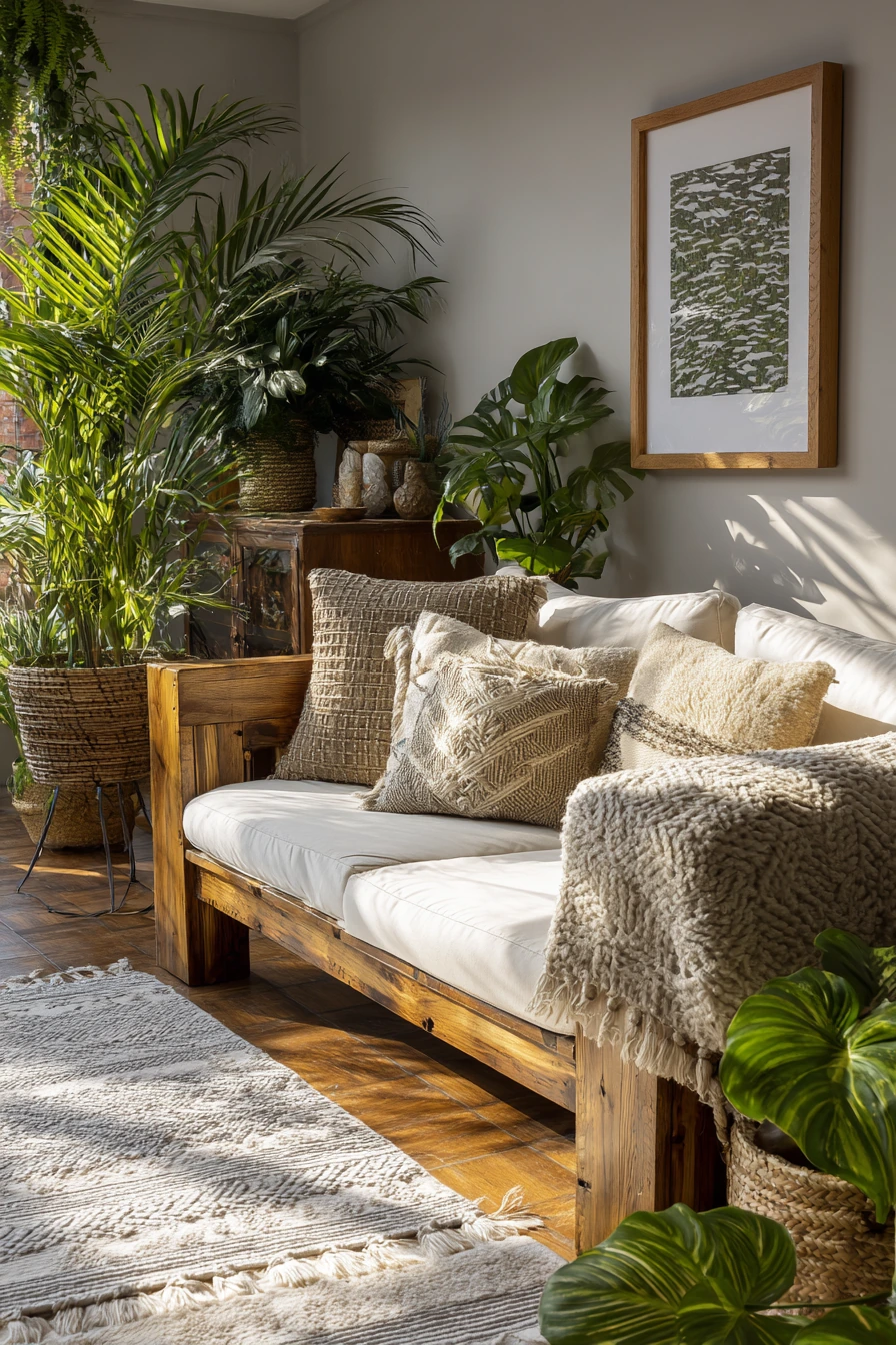 afrohemian decor living room 30
