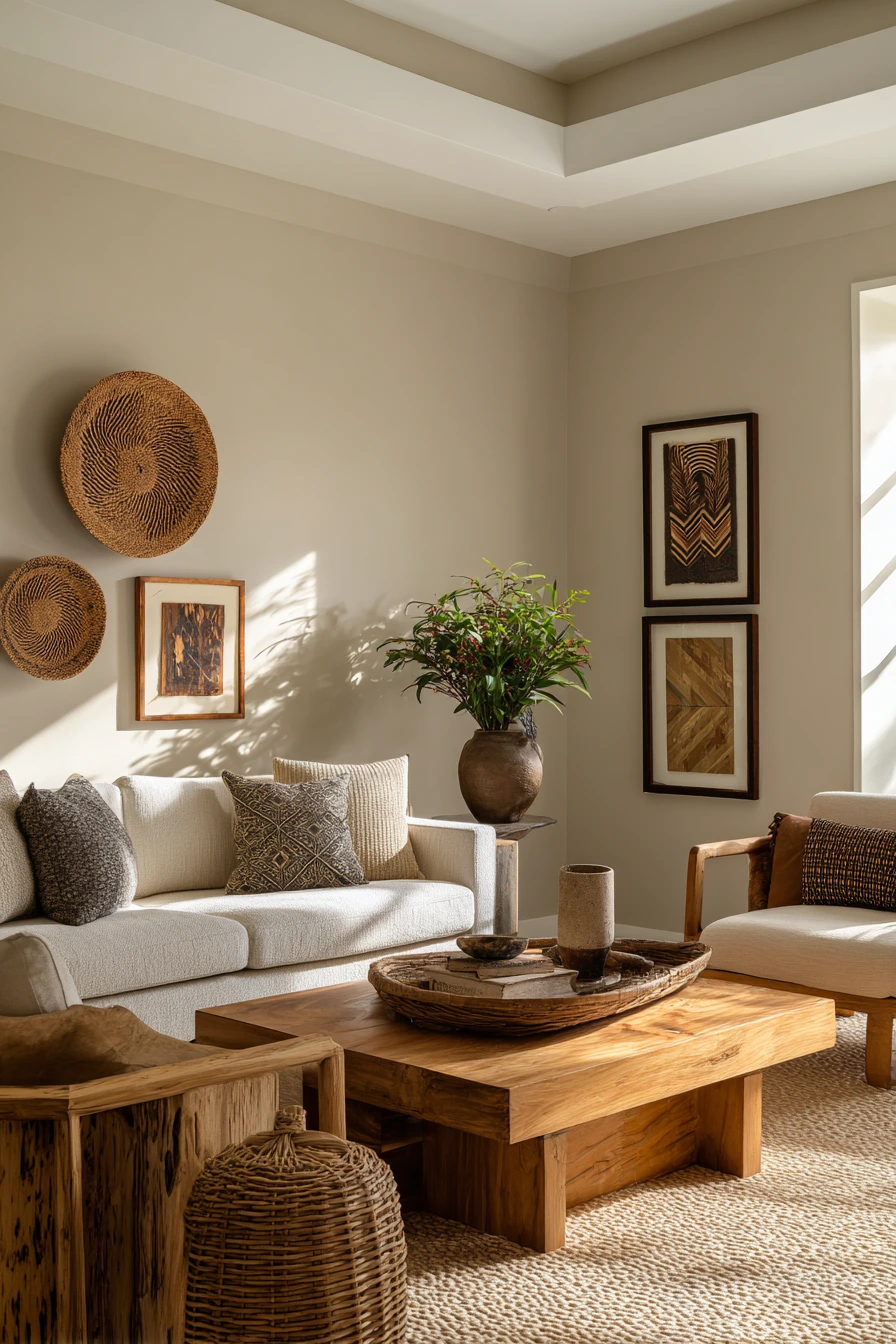 afrohemian decor living room 39