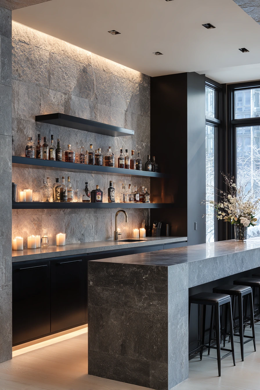 basement bar ideas 10