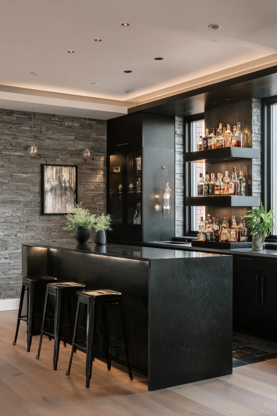 basement bar ideas 11