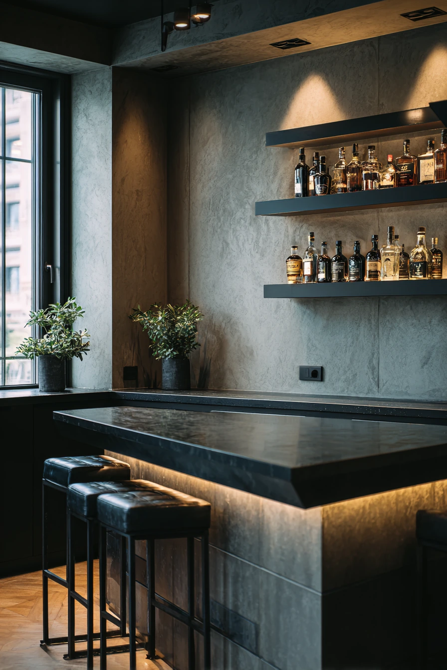 basement bar ideas 12
