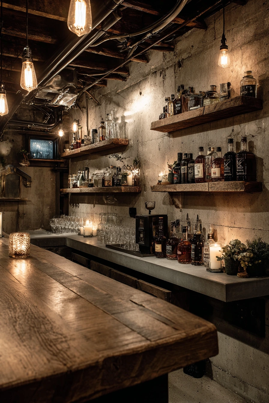 basement bar ideas 29