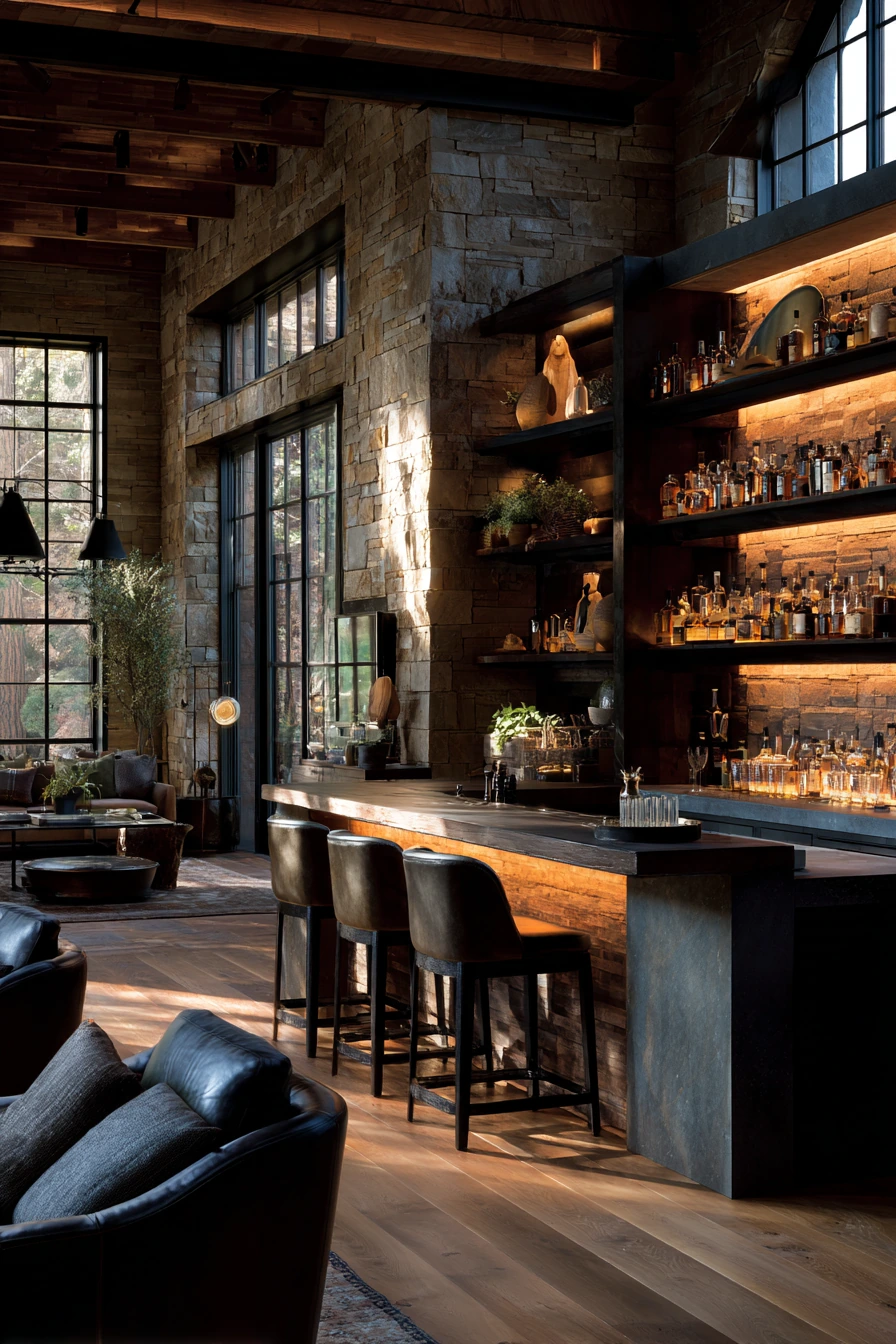 basement bar ideas 40