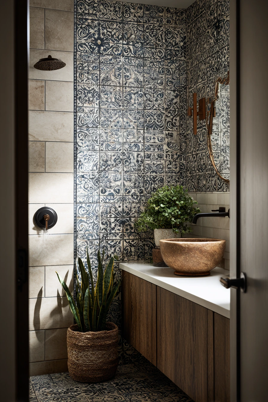 bathroom tile design ideas 20