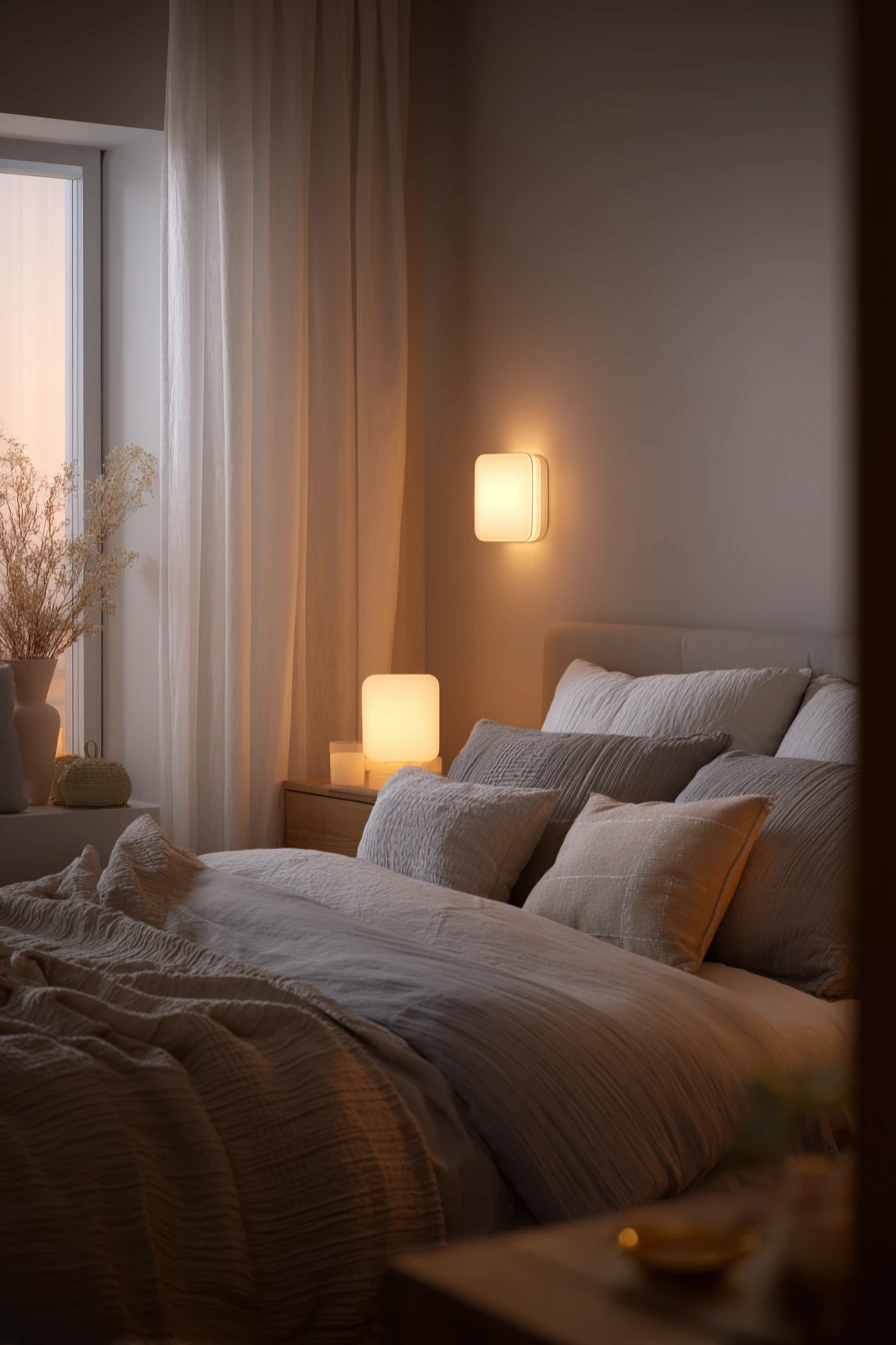 bedroom lights aesthetic 38