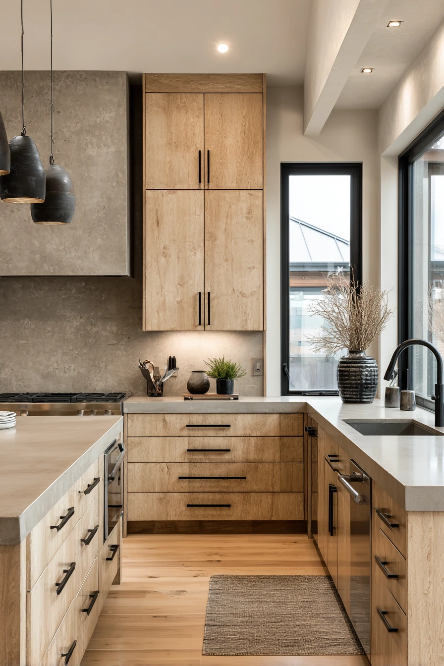 birch kitchen cabinets 14