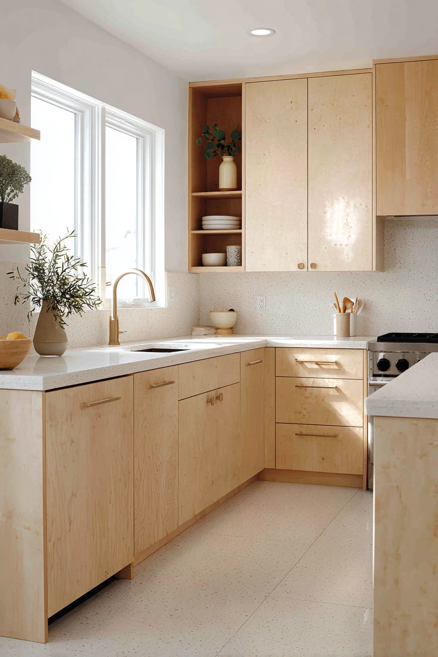 birch kitchen cabinets 32