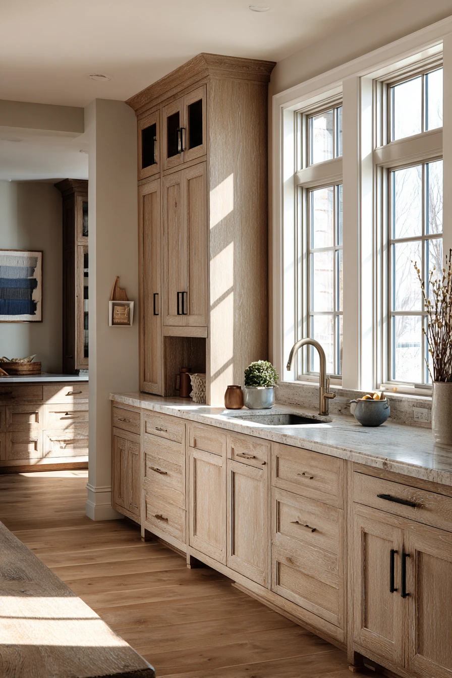 birch kitchen cabinets 37