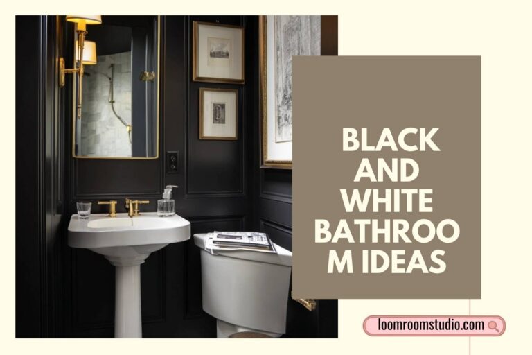 black and white bathroom ideas