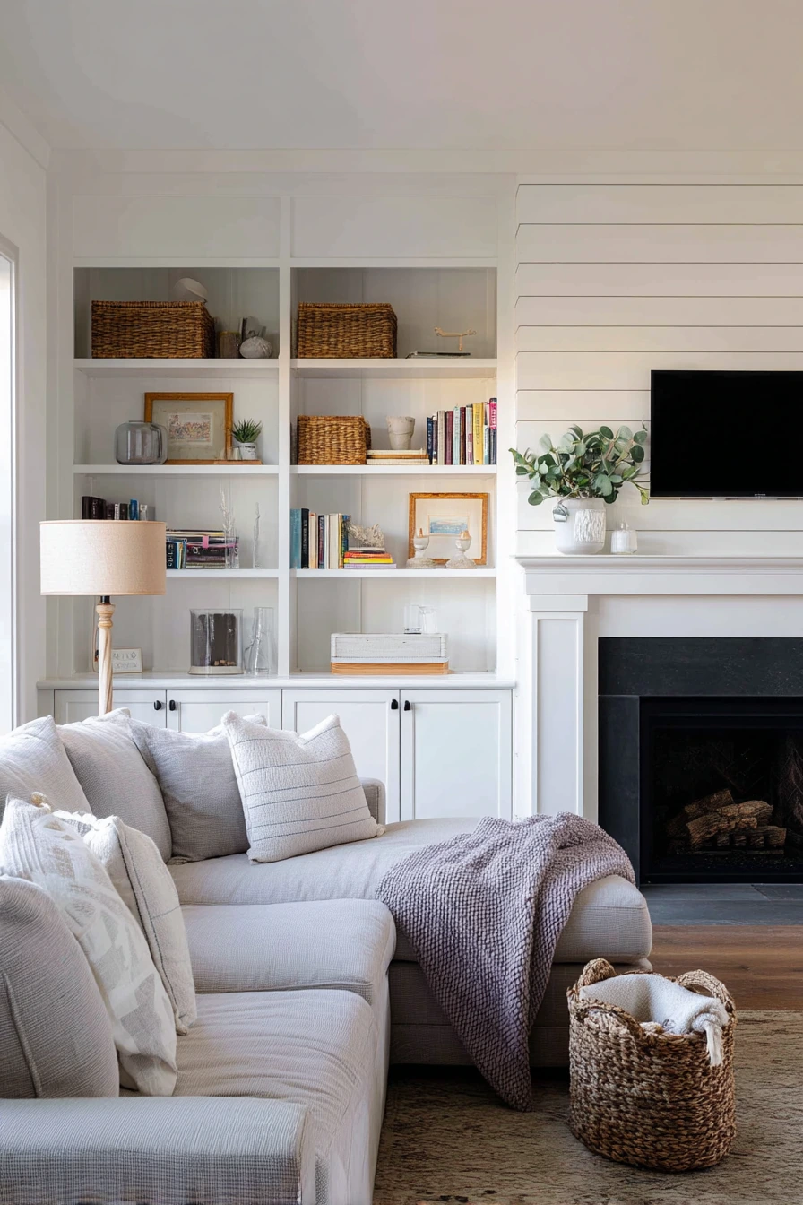 black fireplace ideas 16