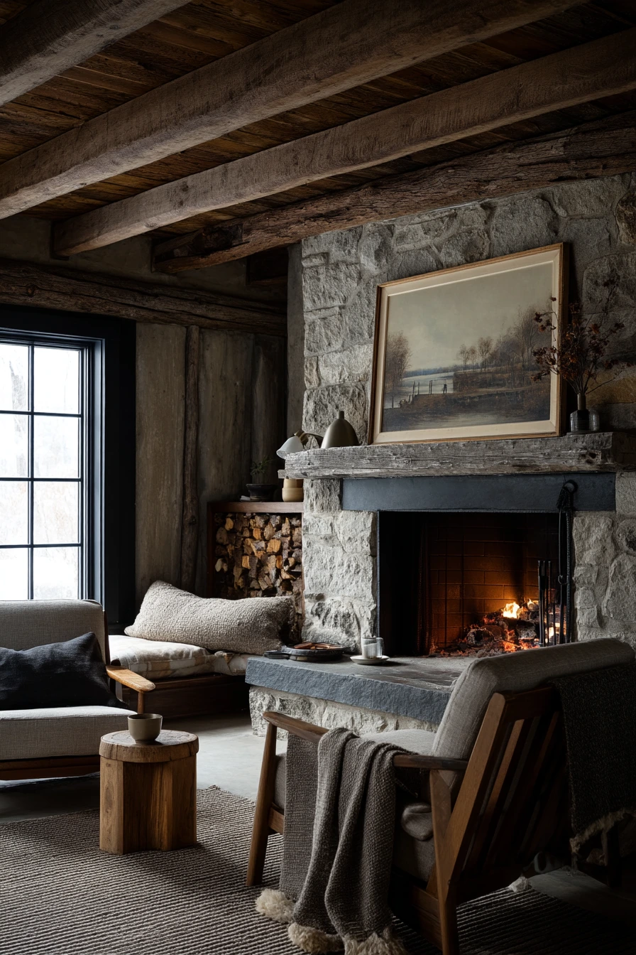 black fireplace ideas 18