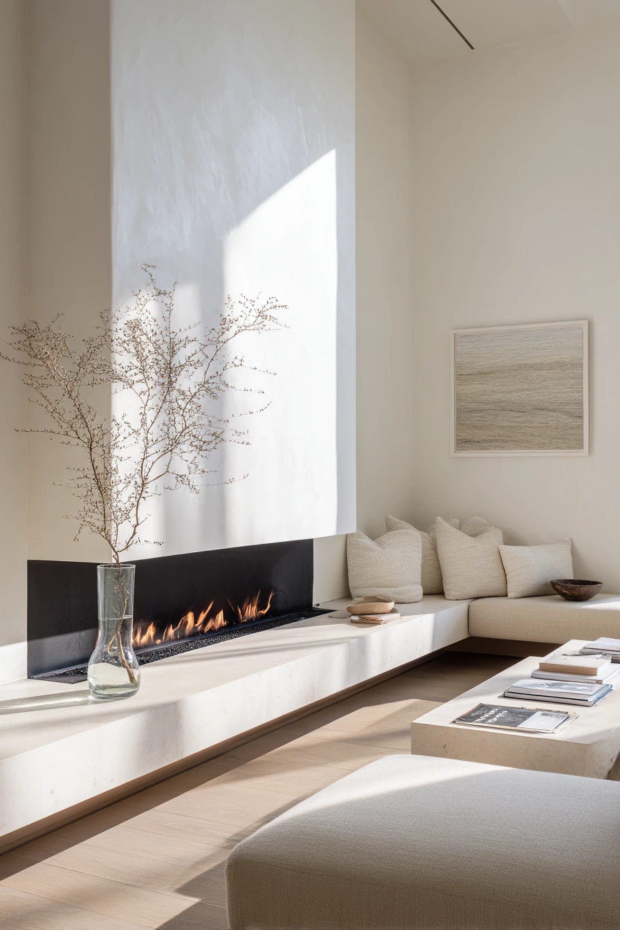 black fireplace ideas 23