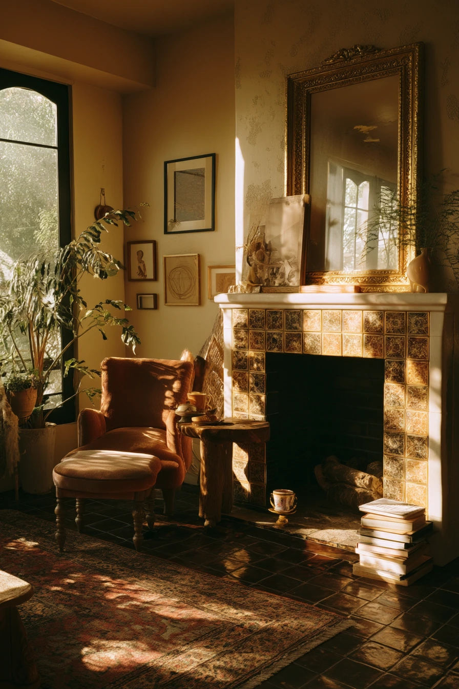 black fireplace ideas 26