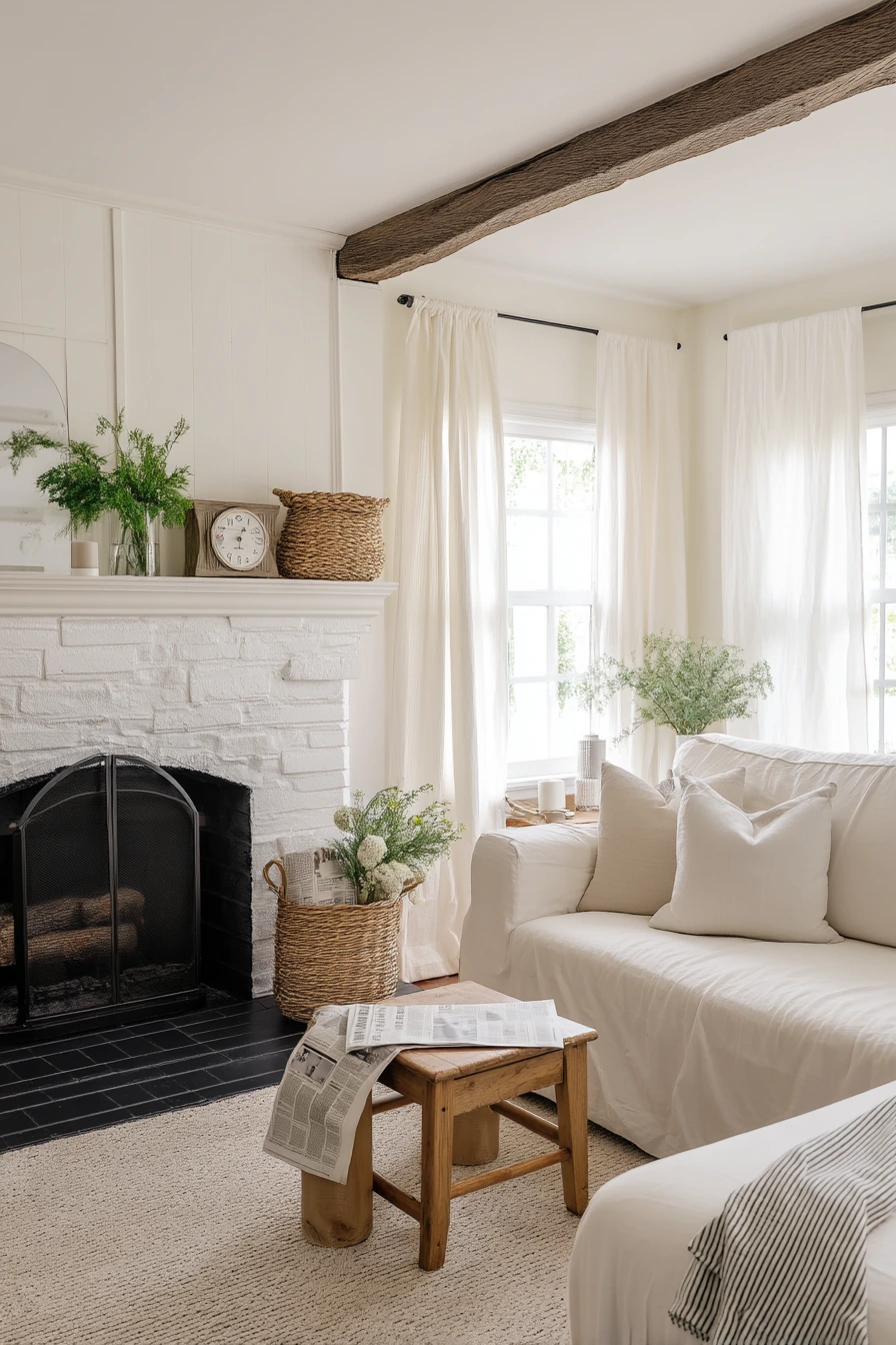 black fireplace ideas 31