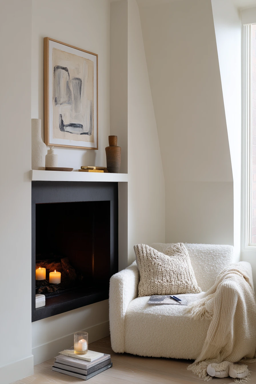 black fireplace ideas 9
