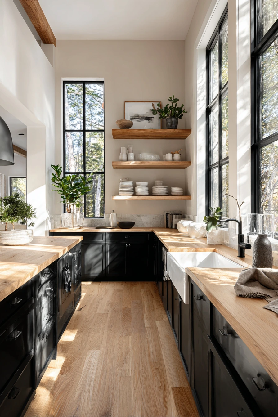 black kitchen cabinets 10