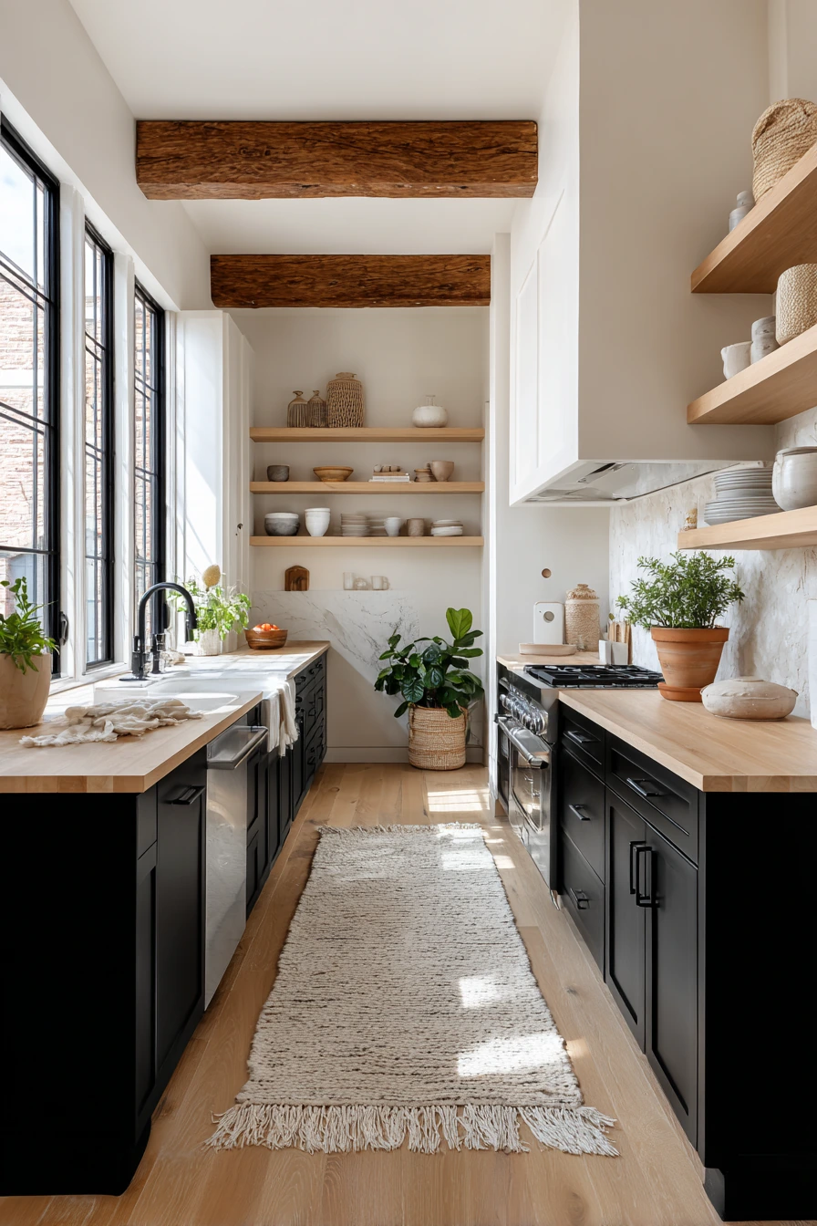 black kitchen cabinets 12