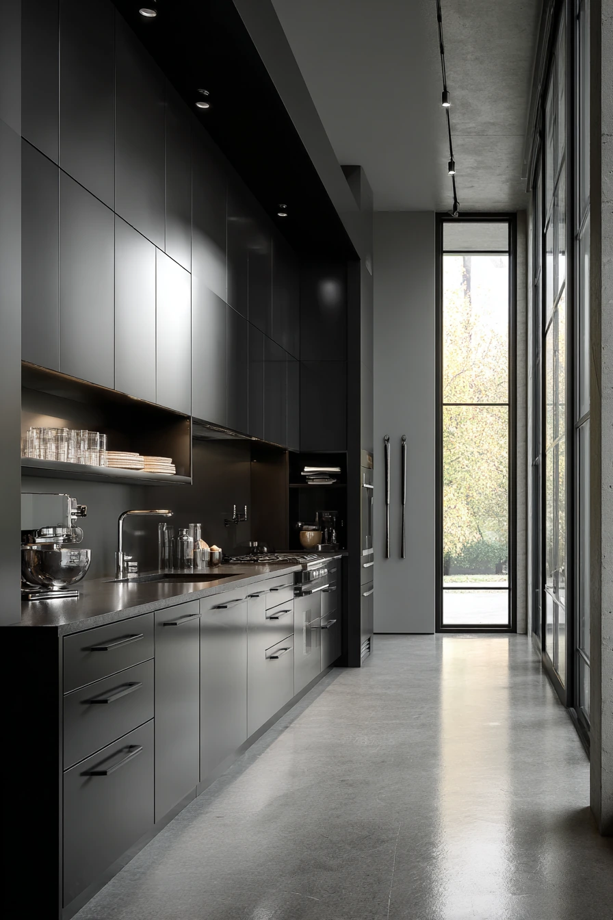 black kitchen cabinets 18