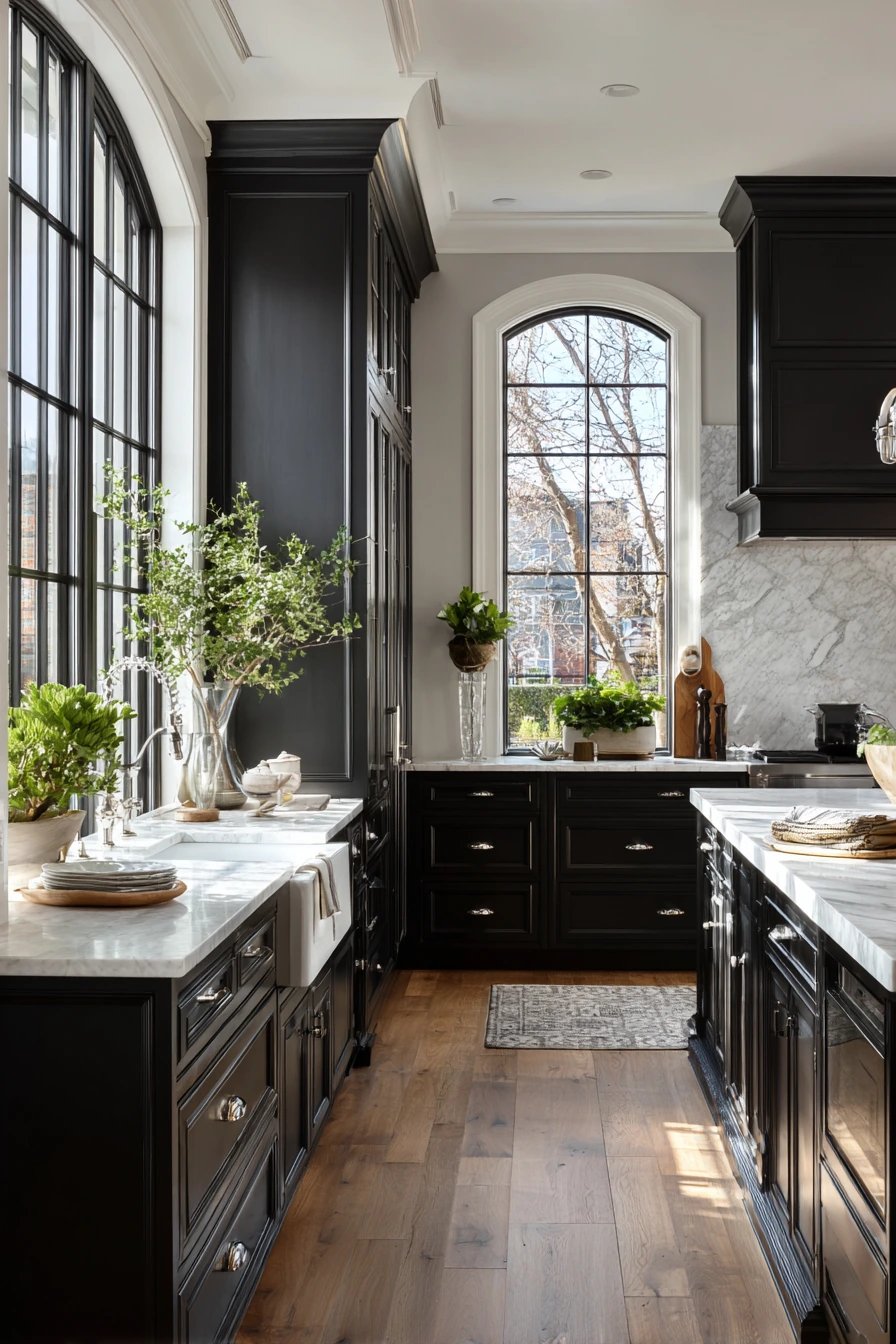 black kitchen cabinets 31