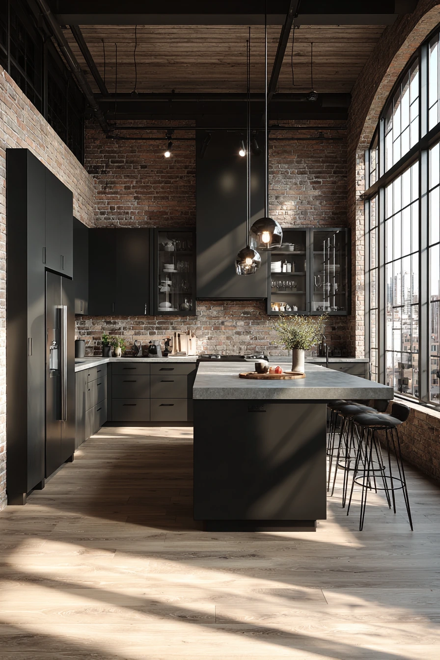 black kitchen cabinets 33