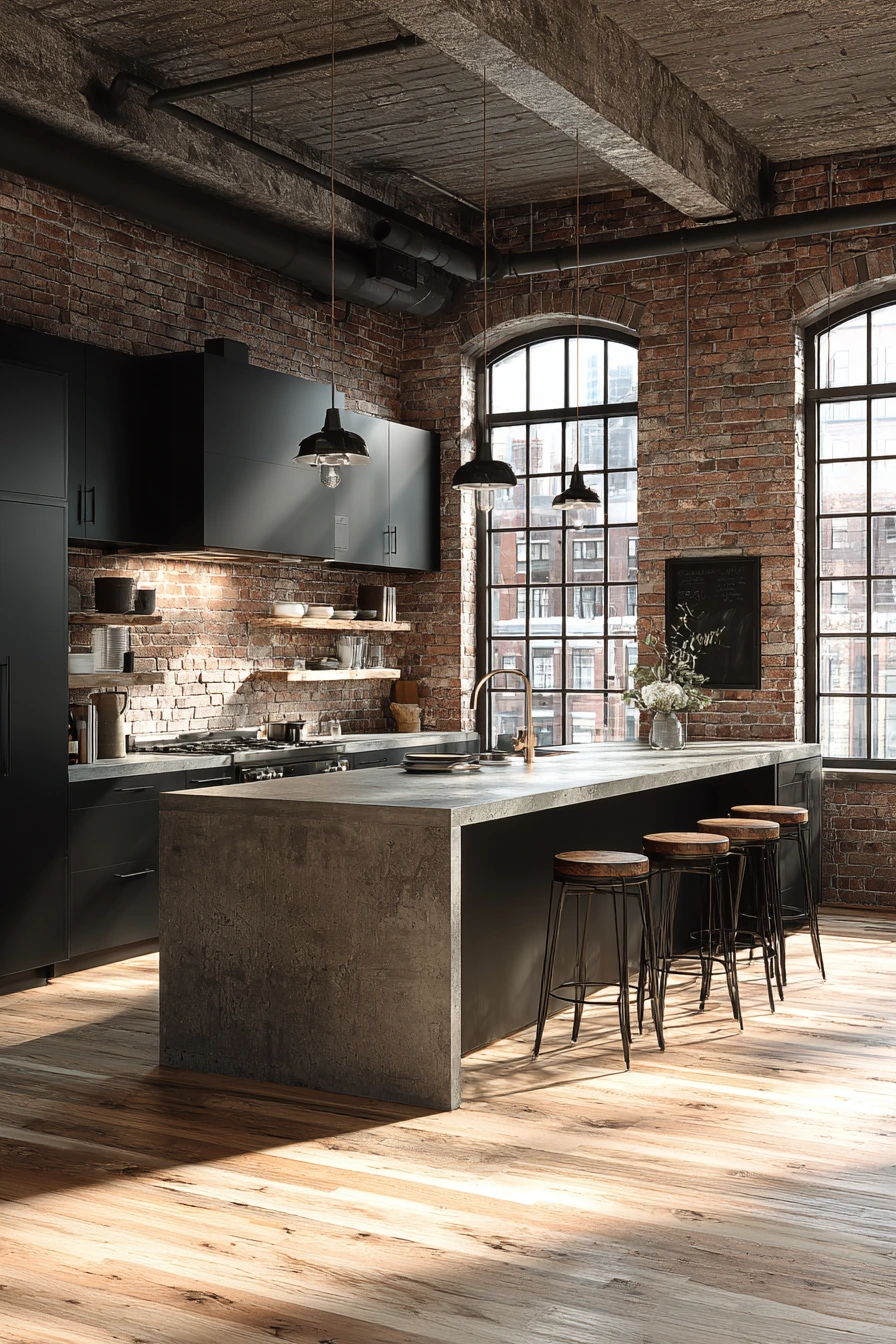 black kitchen cabinets 35