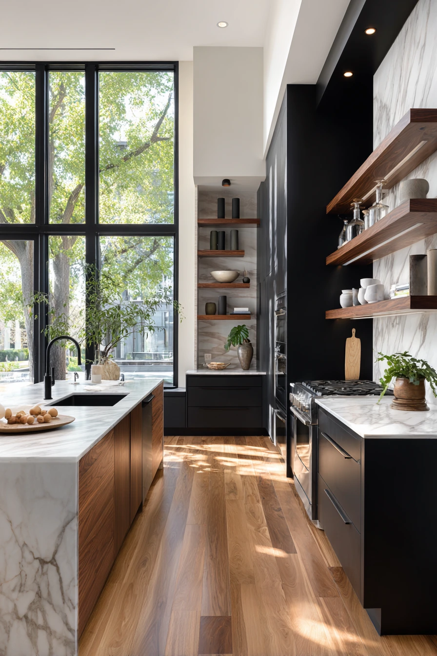 black kitchen cabinets 37