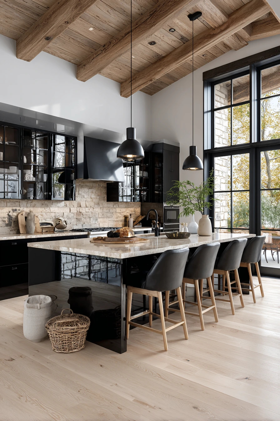 black kitchen cabinets 5