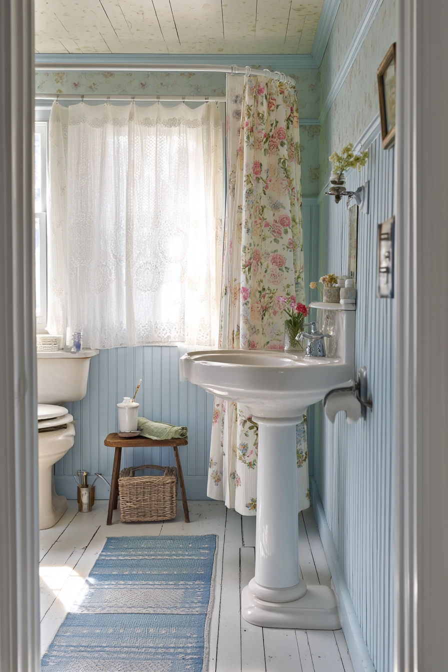 blue bathroom ideas 24