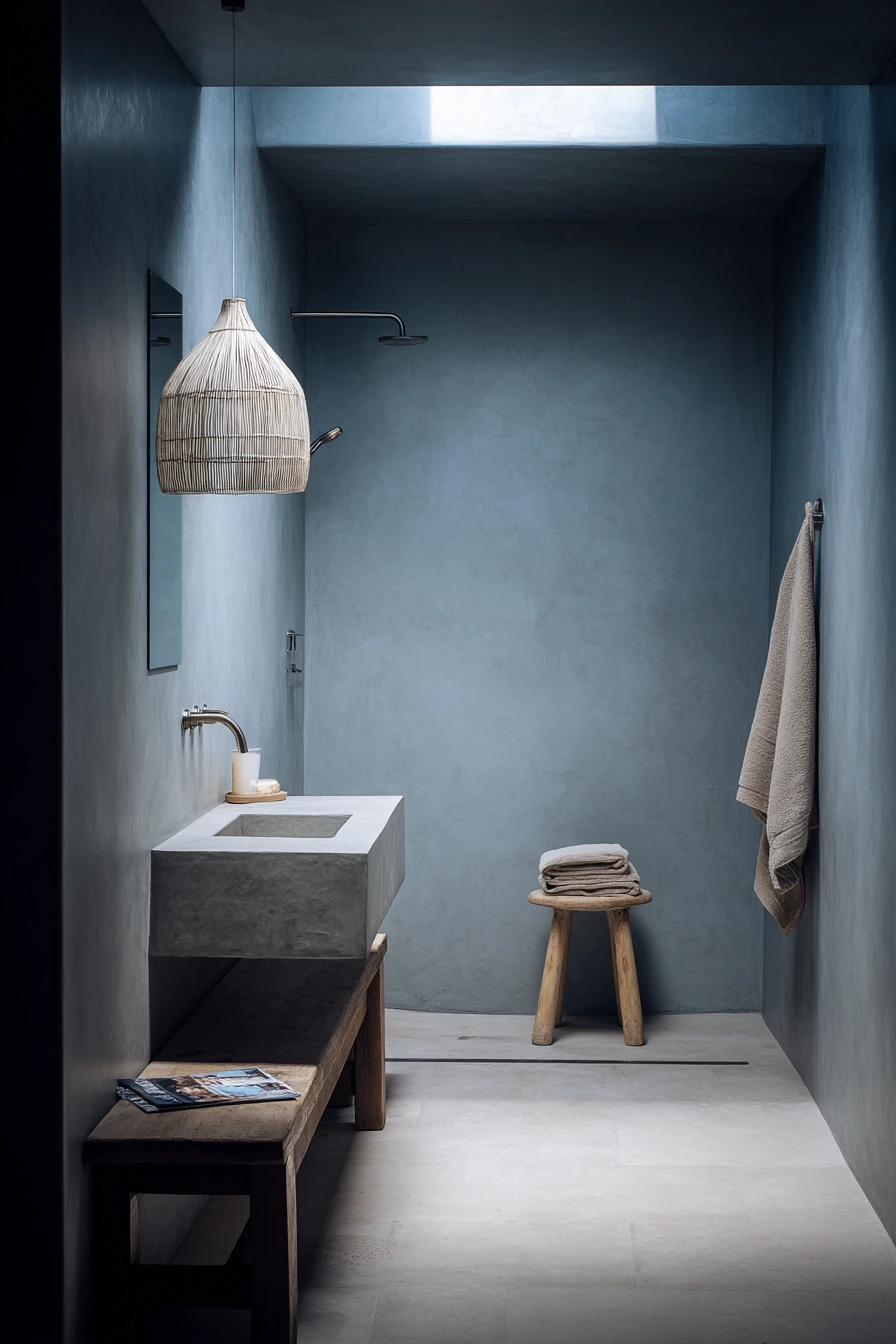 blue bathroom ideas 30