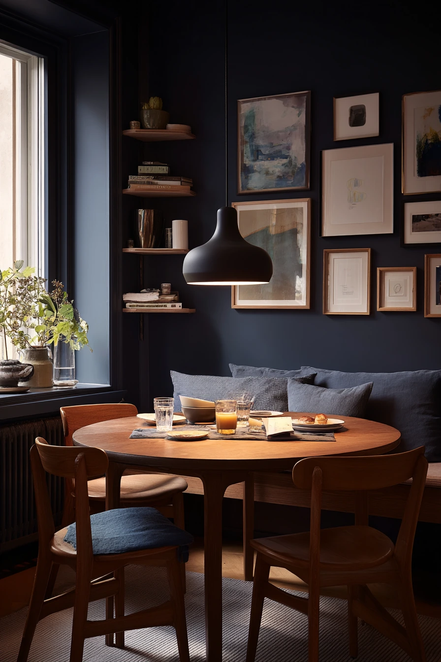 blue dining room ideas 1