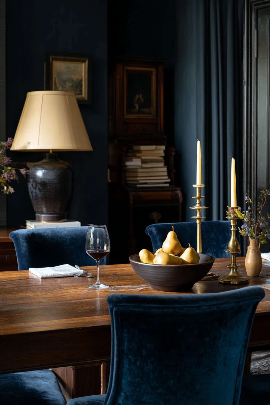 blue dining room ideas 11
