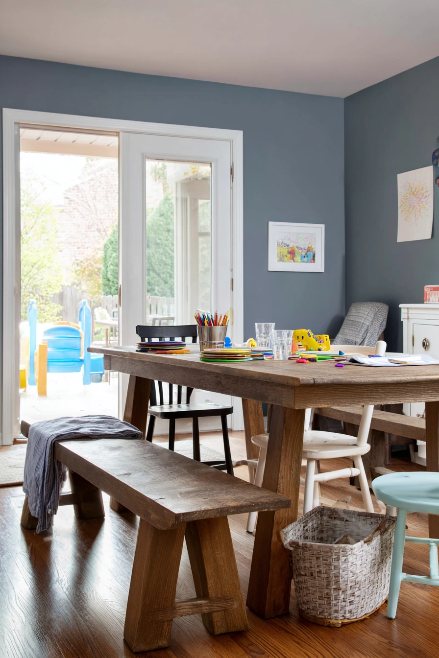 blue dining room ideas 15