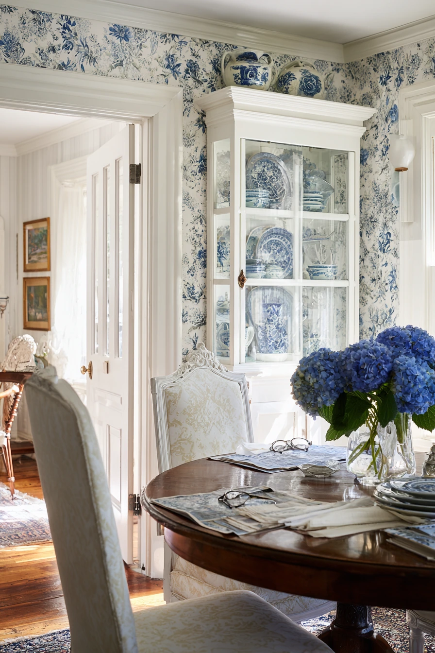 blue dining room ideas 20