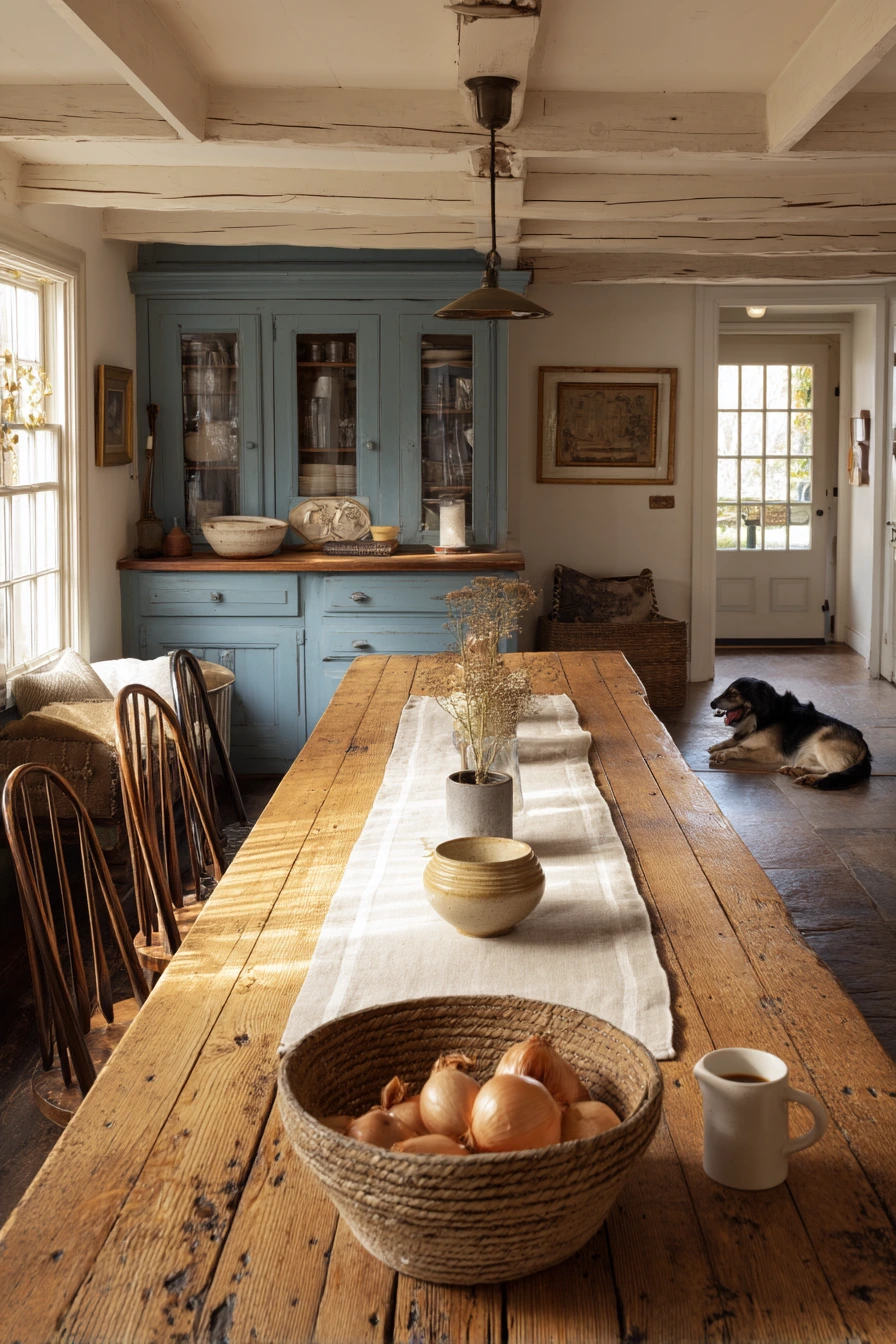 blue dining room ideas 31