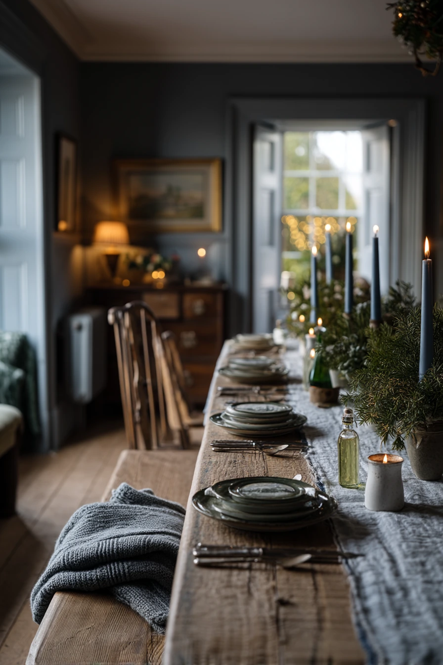 blue dining room ideas 38