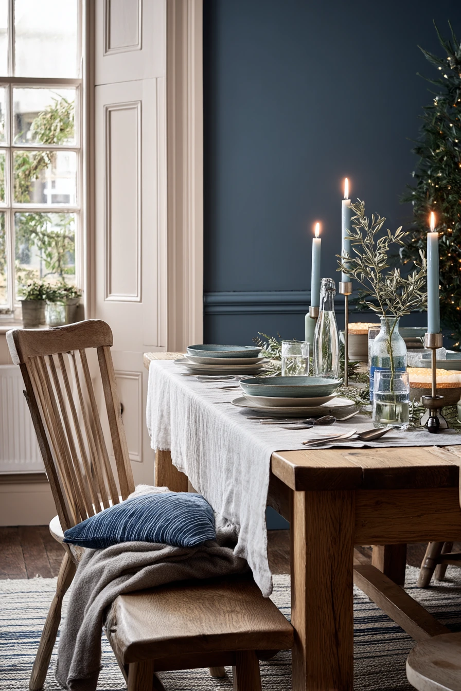 blue dining room ideas 40