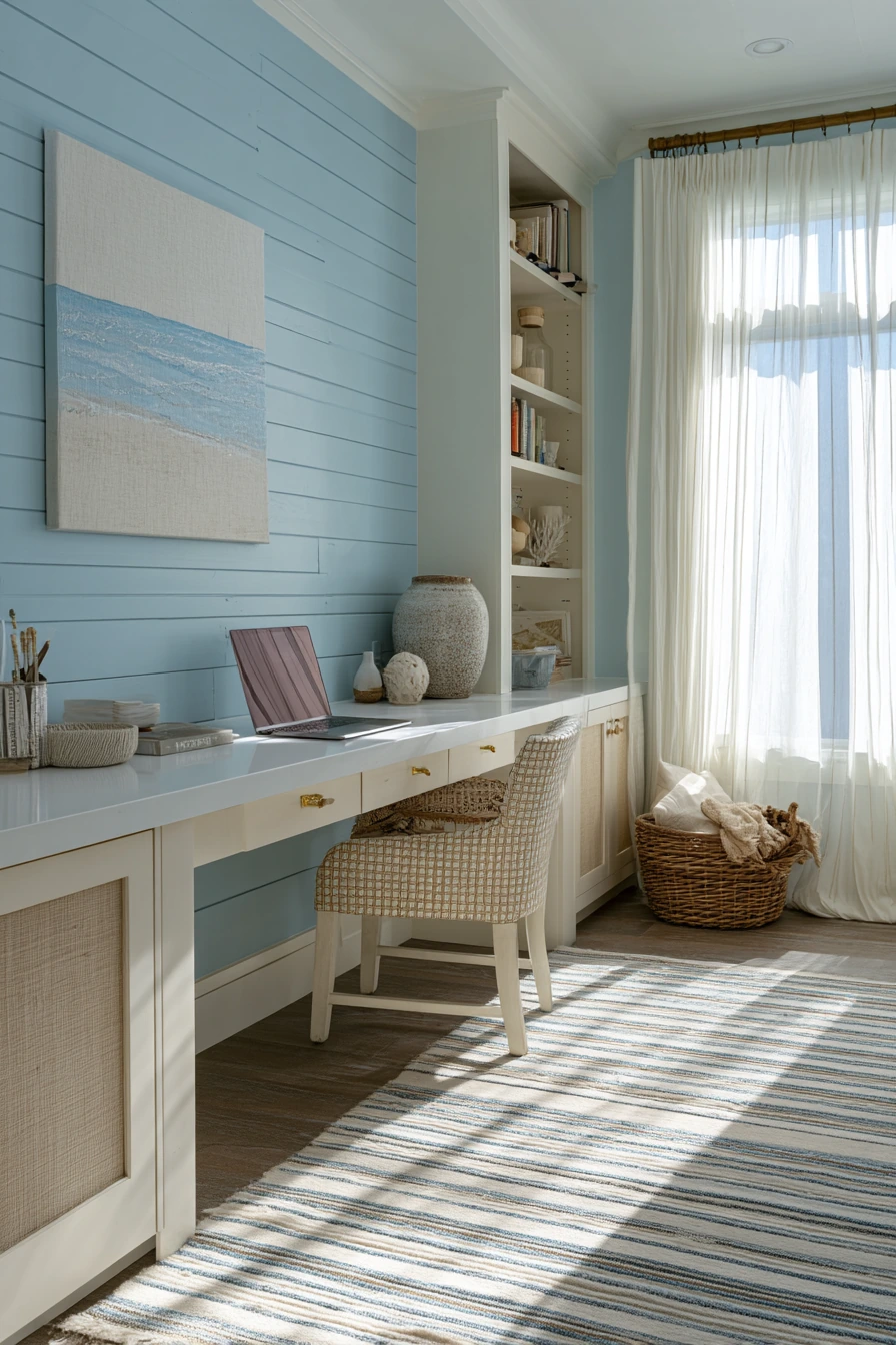 blue home office ideas 5