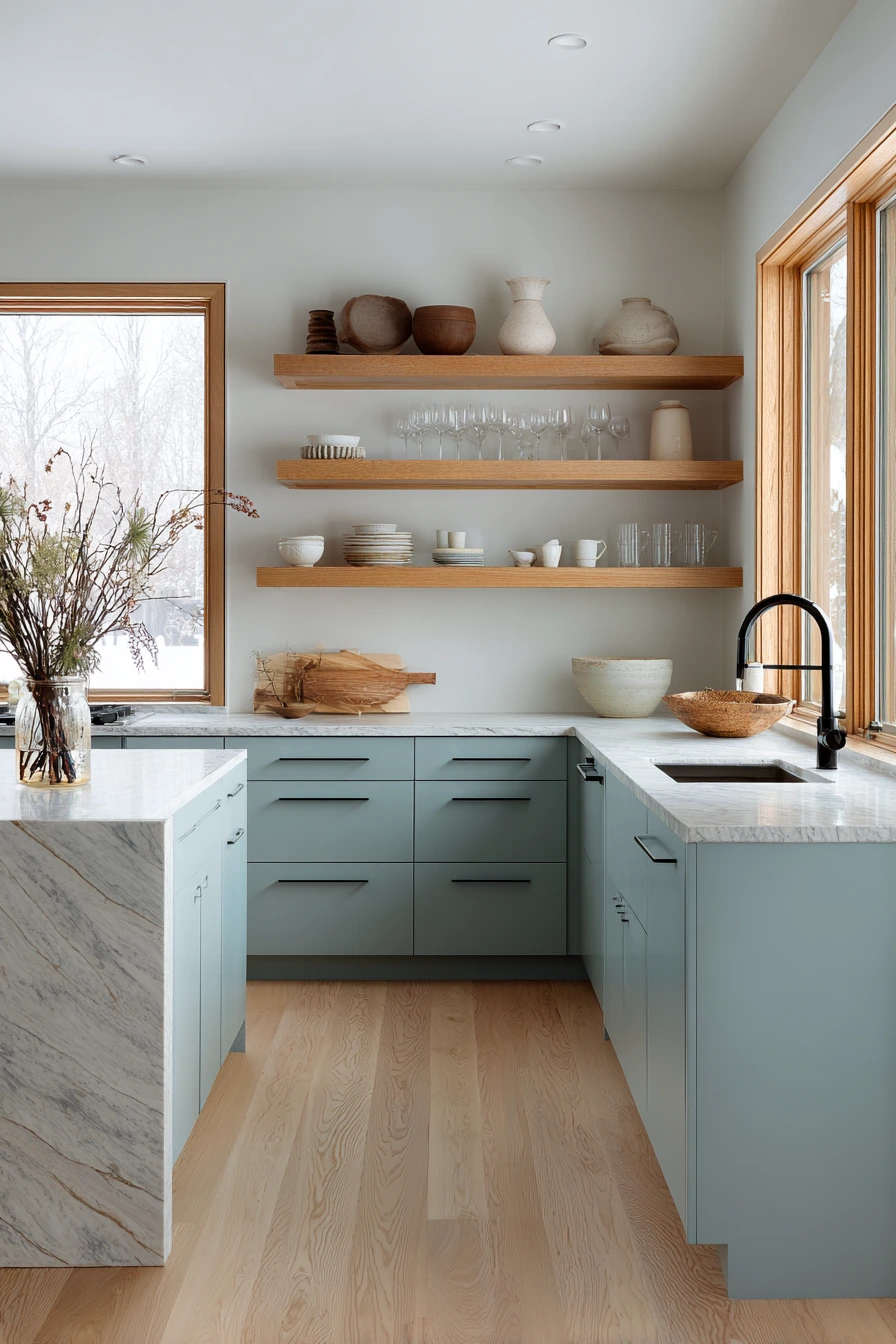 blue kitchen cabinets 11