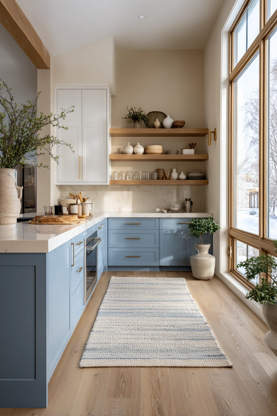 blue kitchen cabinets 6