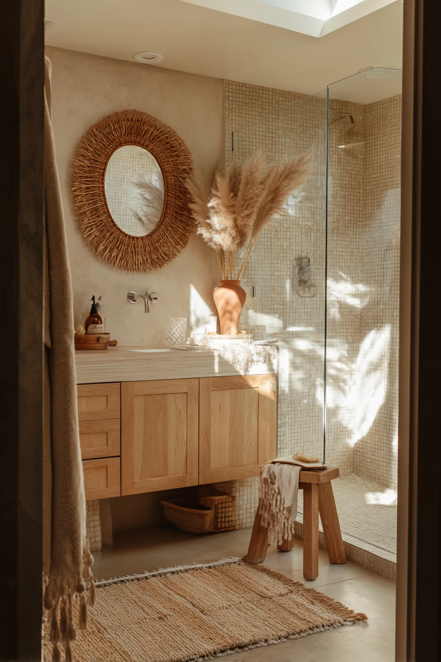 boho bathroom ideas 1