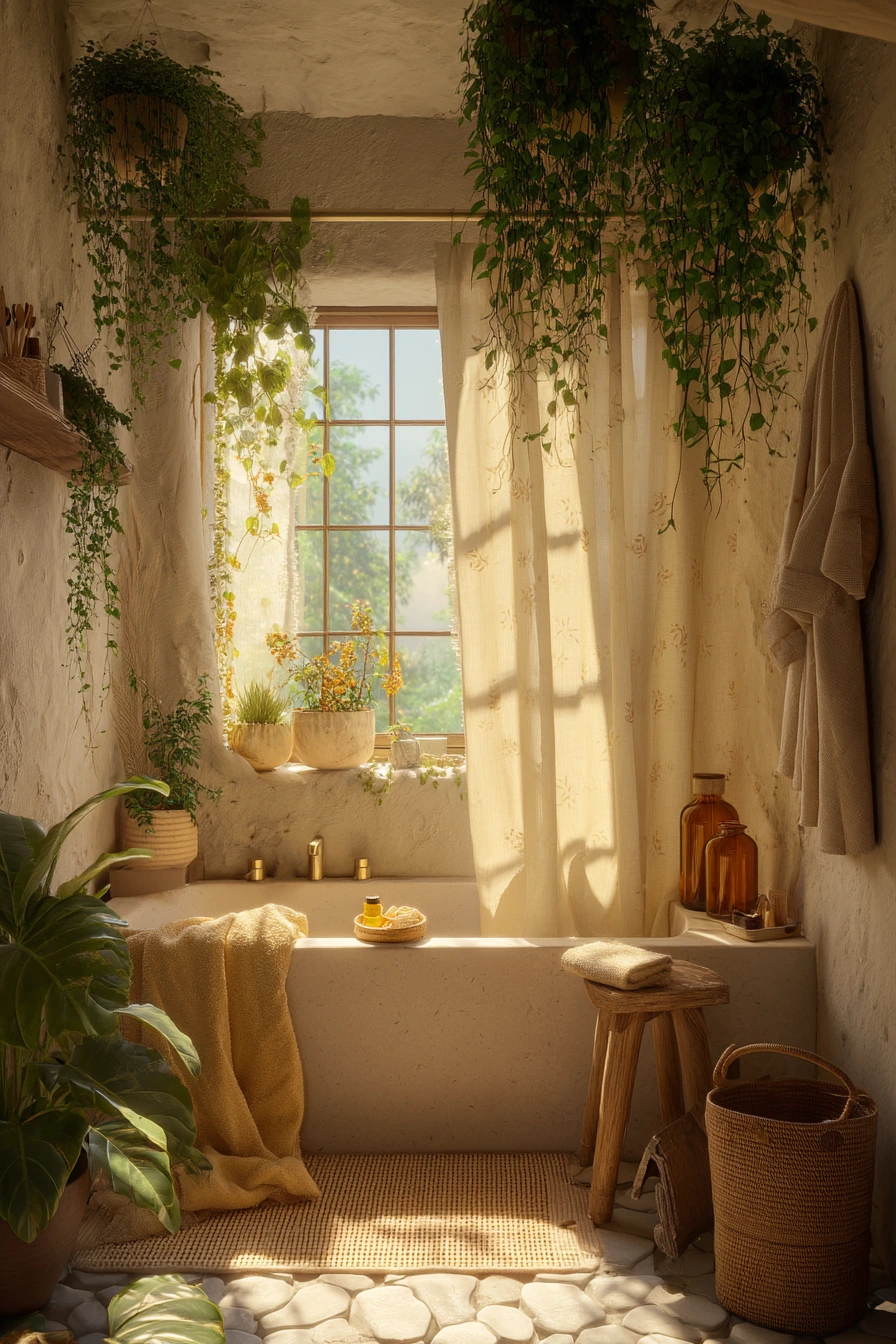 boho bathroom ideas 11