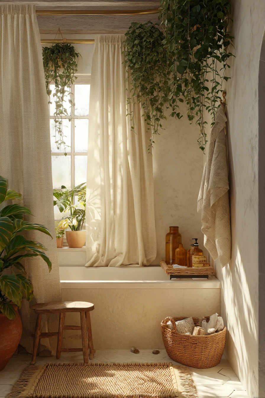 boho bathroom ideas 12