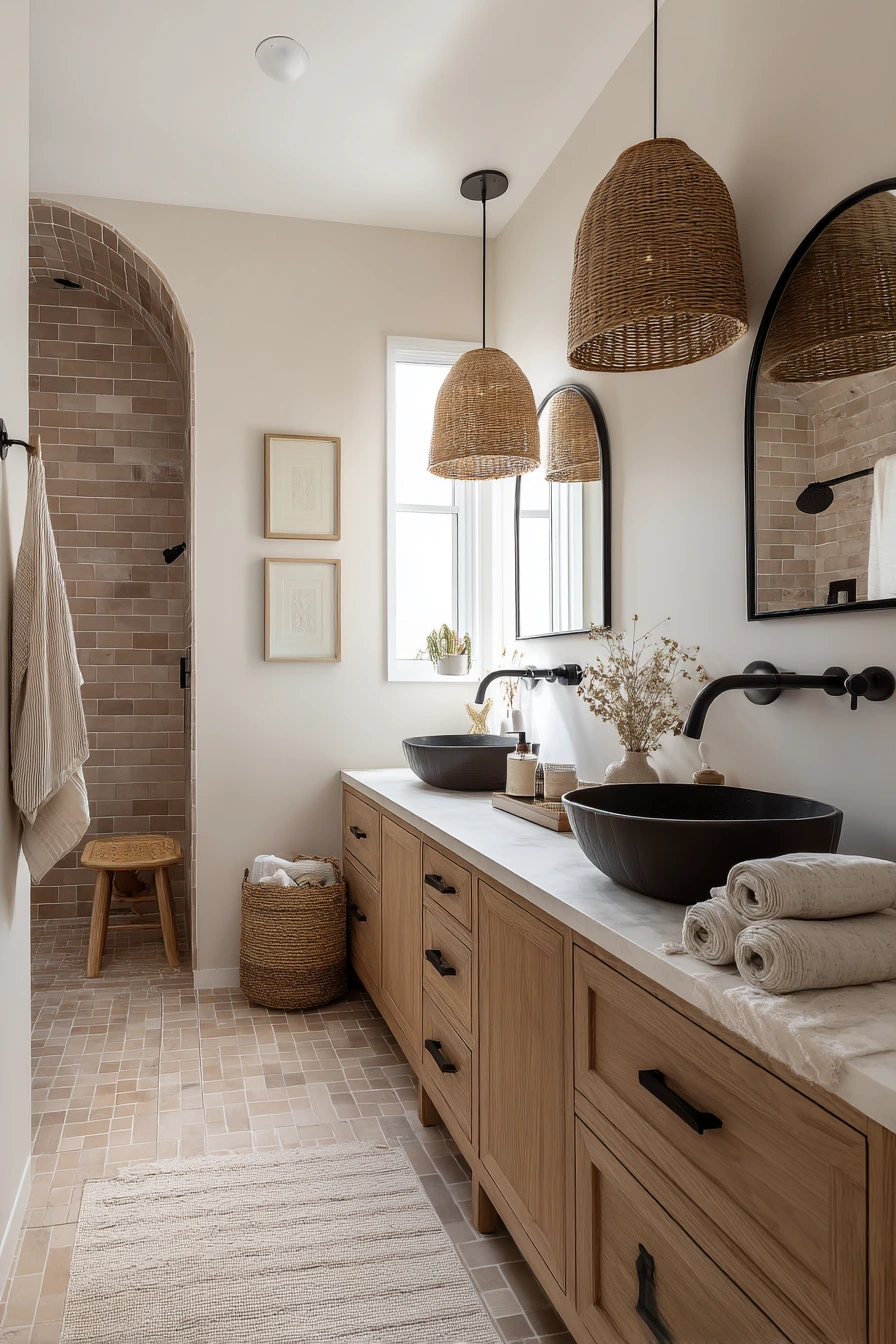 boho bathroom ideas 18