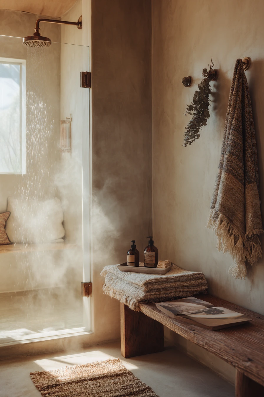 boho bathroom ideas 23