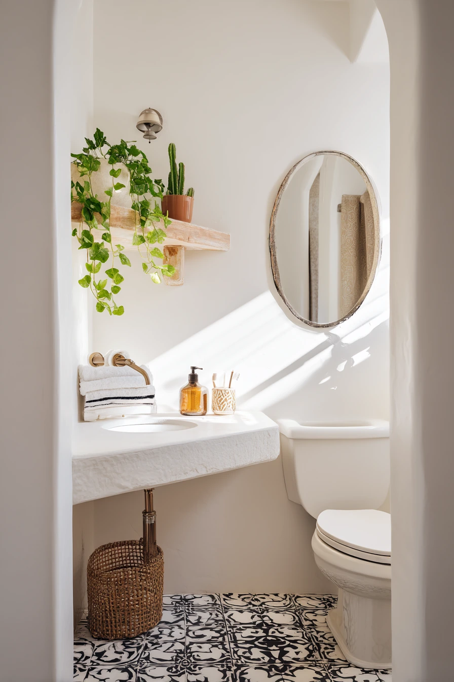 boho bathroom ideas 29