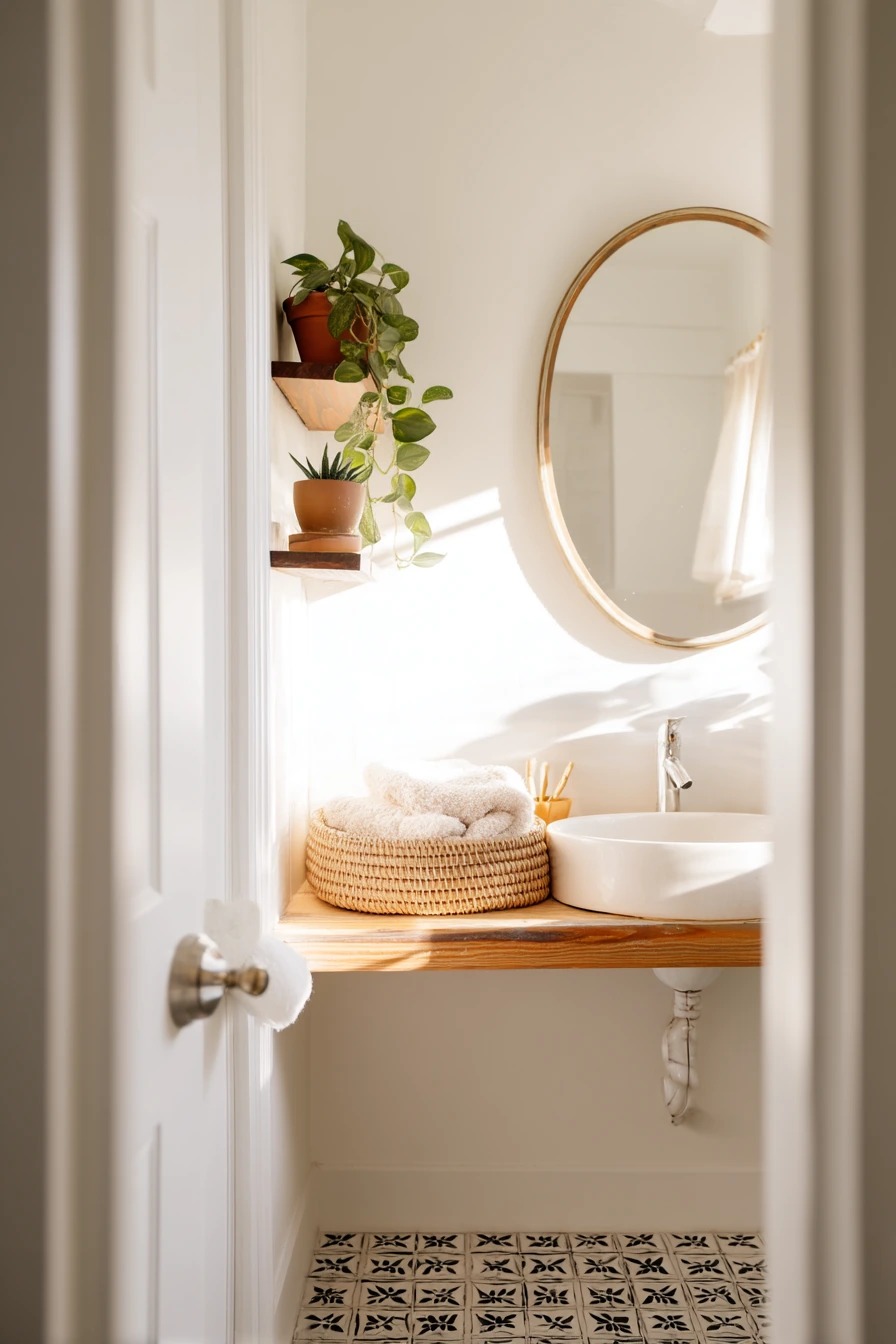 boho bathroom ideas 31