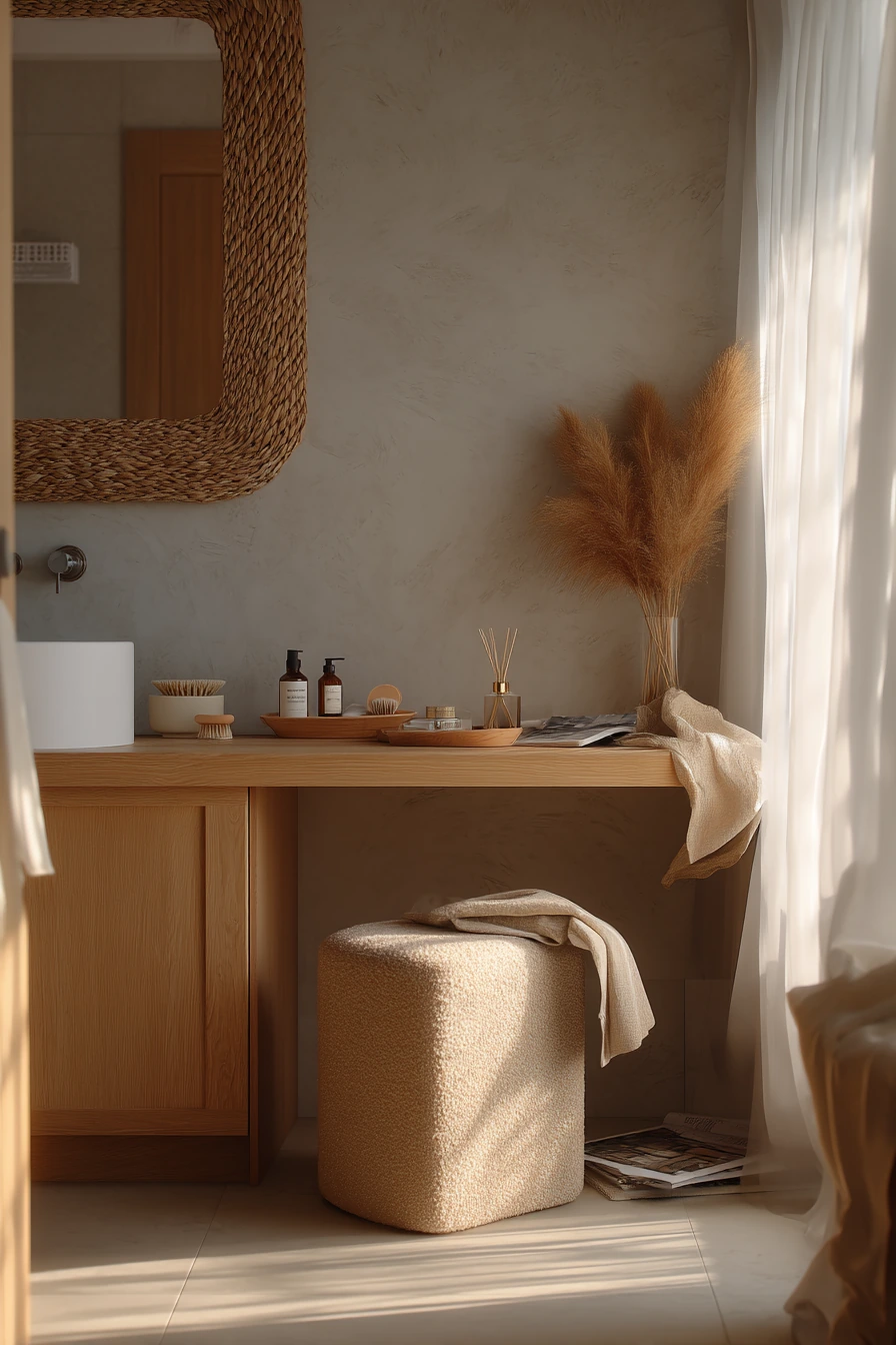 boho bathroom ideas 37