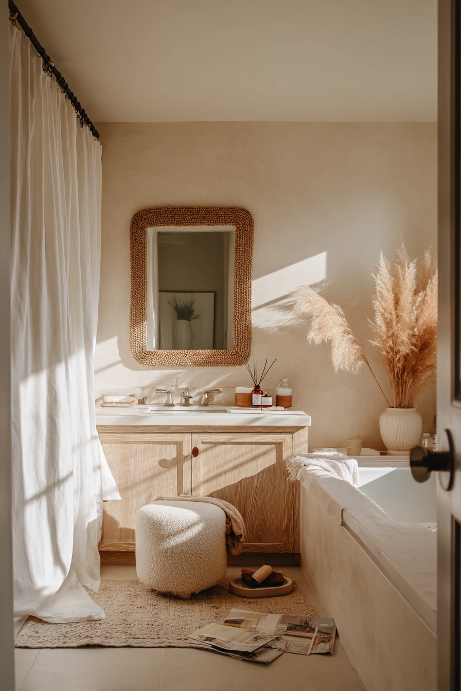 boho bathroom ideas 40